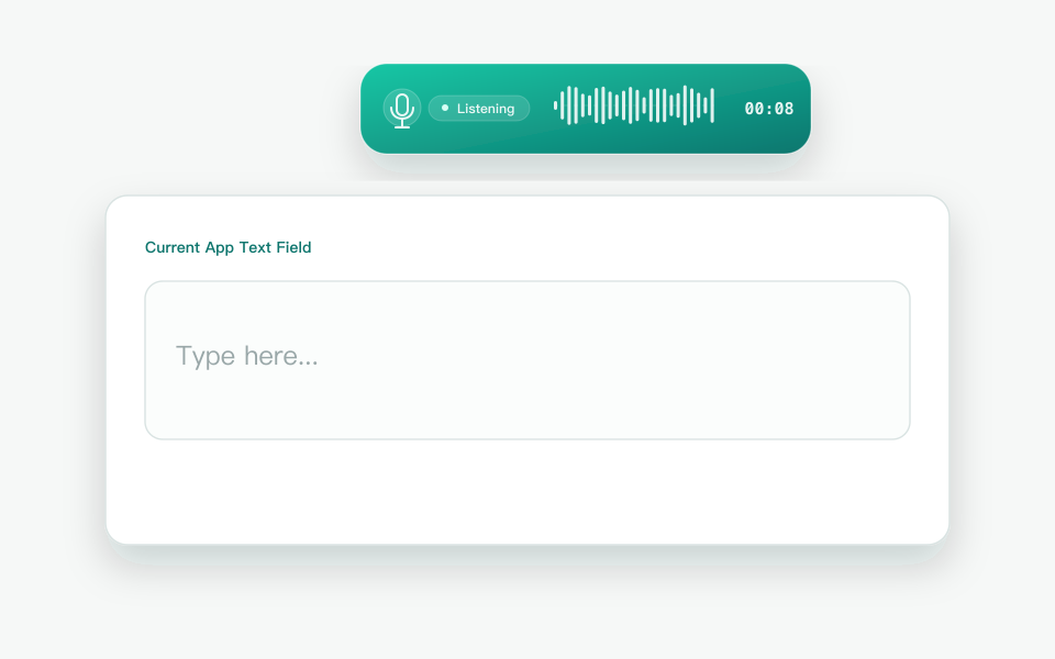 Yan voice input HUD